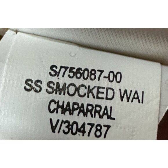 NWT Old Navy Womens Smocked Waist Dress Plus Size 4X Mustard/Chaparral Lined - Picture 10 of 10